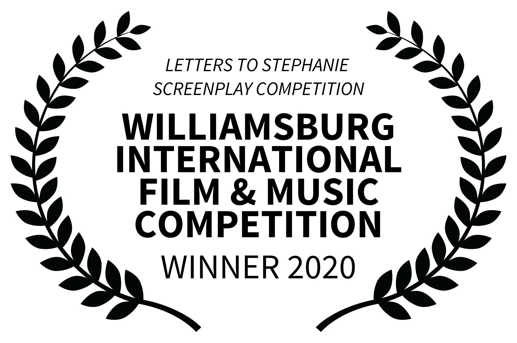 Williamsburg international film and music competition award